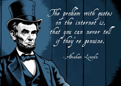 Abraham Lincoln Quote Internet