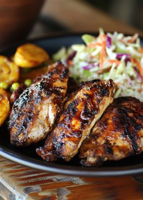 Grilled Chicken with Sides