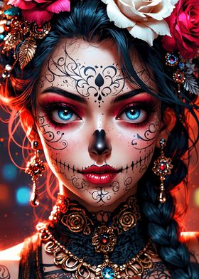 Day of the Dead Woman