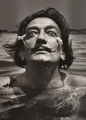 PORTRAITSalvador Dali in Water