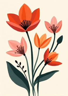 Floral Bouquet Illustration