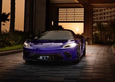 Purple McLaren 765LT