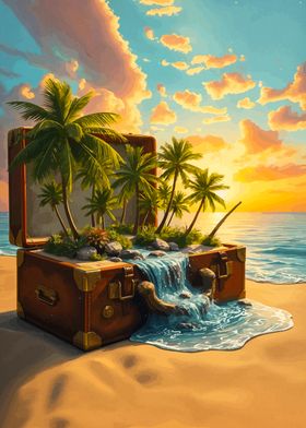 Tropical Paradise in a Suitcase