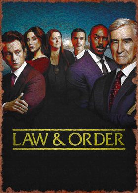 Law & Order Poster