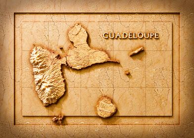 Guadeloupe Island Map