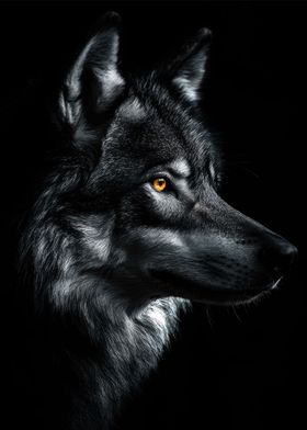 Wolf Portrait