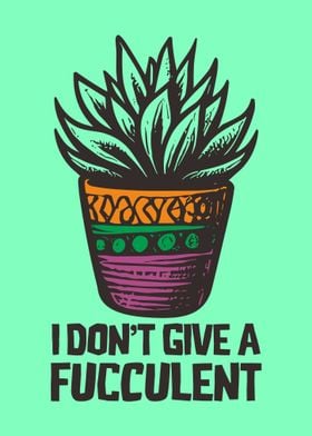 Succulent Pun Graphic