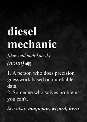 Diesel Mechanic Definition