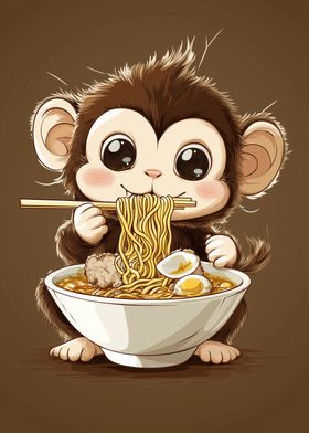 Monkey ramen japan