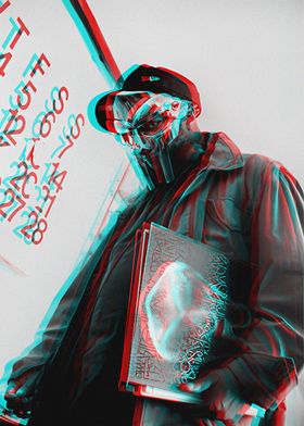 MF DOOM 3D Art