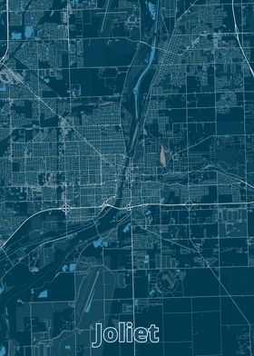 Joliet City Map