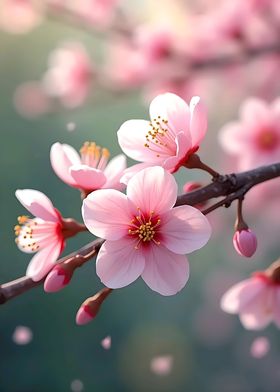 Japanese cherry blossoms