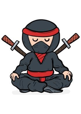 Meditating Ninja