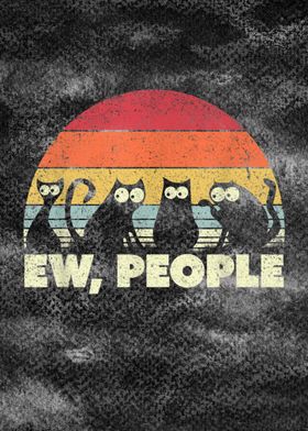 Cats & Sunset - Ew, People