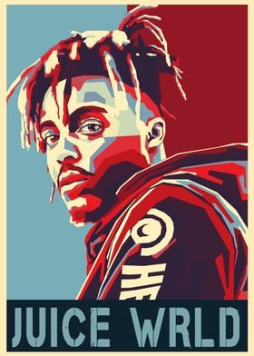 Juice Wrld Pop Art Poster