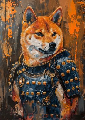 Shiba Inu Samurai