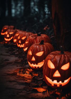 Jack-o'-Lantern Path