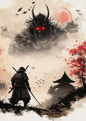 Samurai Demon Japan