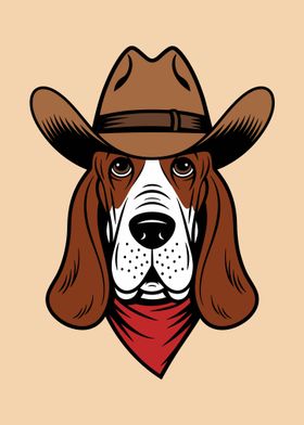 Cowboy Basset Hound