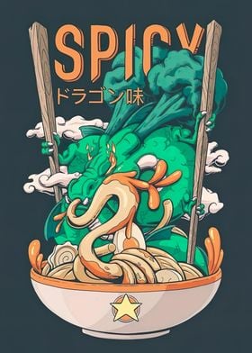 Spicy Dragon Ramen