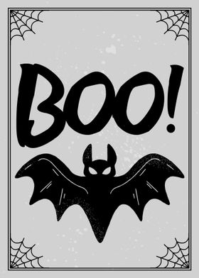 Halloween Bat Boo