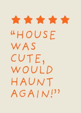 Cute Haunted House Review