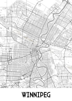 Winnipeg City Map