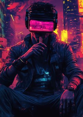 Cyberpunk Cityscape