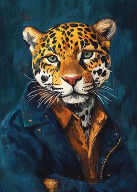 Jaguar in a Jacket