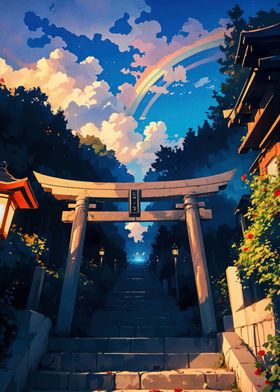 Japanese Shrine Gate