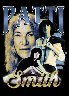 Patti Smith Retro Poster