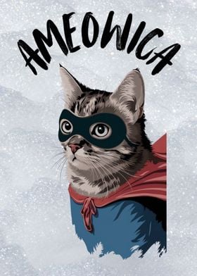 Superhero Cat