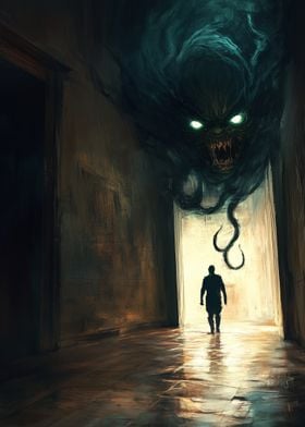 Monster in the Hallway