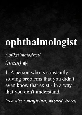 Ophthalmologist Definition