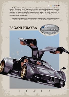 Pagani Huayra Retro Information