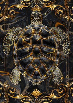 Kintsugi Turtle