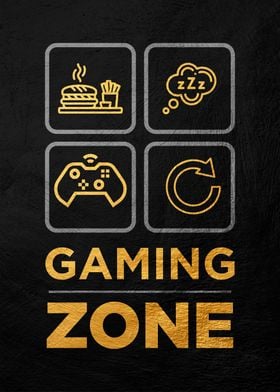 Gaming Zone Sign