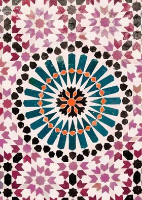 Morocco Vibe: Moroccan Tile Pattern