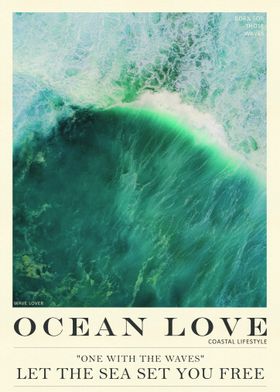 Ocean Love Poster