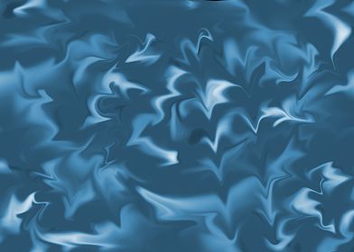 Abstract Blue Swirls