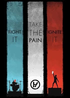 Take The Pain -  Music Poster