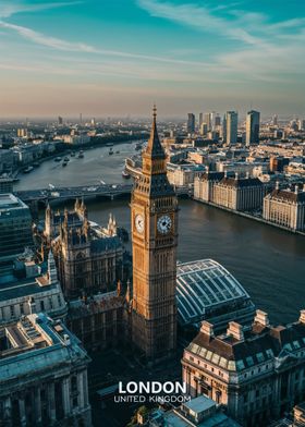 London Skyline with Big Ben