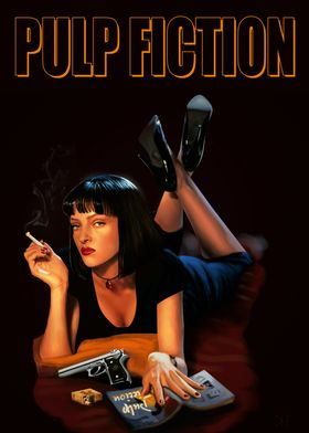 Mia Wallace Pulp Fiction