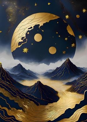 Golden Moon Mountains