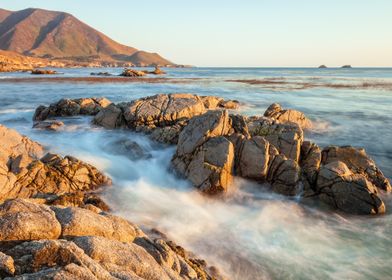 Rocky Coastline Sunset