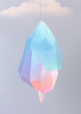 Floating Crystal