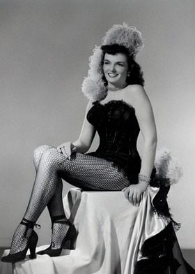 Jane Russell in Montana Belle Vintage Pinup Photo