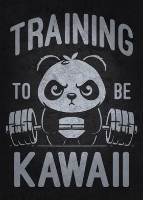 Gym Panda Training To Be Kawaii