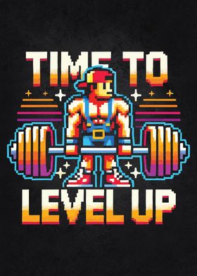 Time To Level Up, Gym Gamer, Workout Gaming