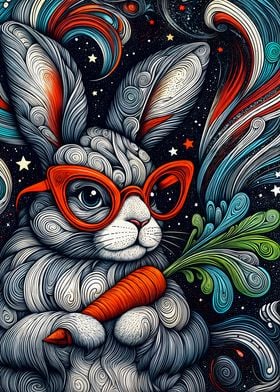 Bunny in Space